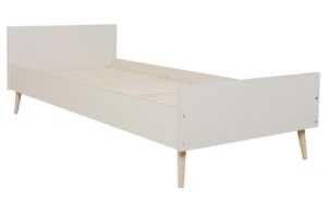 Béžová dětská postel Quax Flow 90 x 200 cm