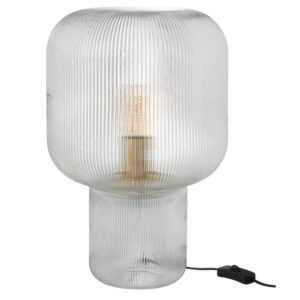 Skleněná stolní lampa J-line Gasina 29 cm