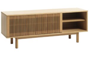 Dubový TV stolek Unique Furniture Tiber 143 x 40 cm